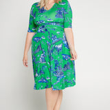 Cleo Dress in something green