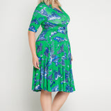 Cleo Dress in something green