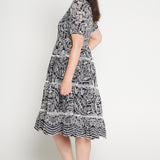 Eloise Dress in navy lace