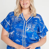 Florida Top in something blue