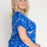 Florida Top in something blue
