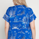 Florida Top in something blue