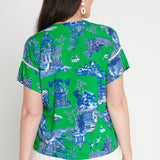 Florida Top in something green