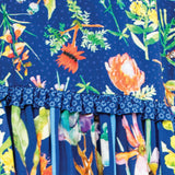 Maldives Midi Dress in little wonder navy