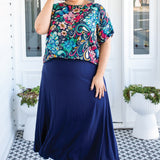 Poppy Top in truly madly navy