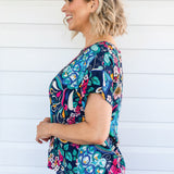 Poppy Top in truly madly navy