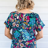 Poppy Top in truly madly navy