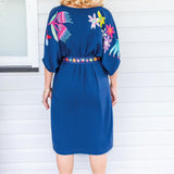 Pretty Please Dress in wide blue yonder