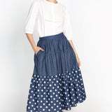 Sally Skirt in denim