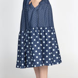 Sally Skirt in denim