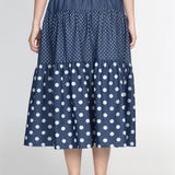 Sally Skirt in denim