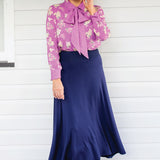 Sam Blouse in the lovely lilac