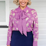 Sam Blouse in the lovely lilac