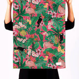 Tea Towel in hello sunshine pink