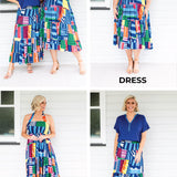 Florida Dress/Skirt in little wonder stripes