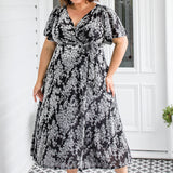 Violet Dress in moonlight velvet