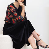 Must Have Velvet Skirt in black