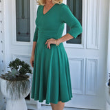 Cleo Dress in green
