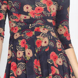 PRE-ORDER Cleo Dress in now or never navy