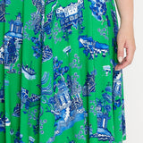 Cleo Dress in something green