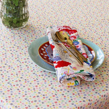Tablecloth Large in crosshatch cream