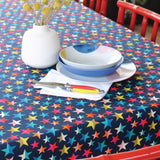 Tablecloth Medium in rainbow stars