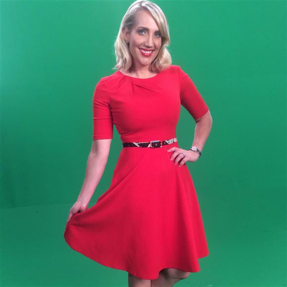Spotted - Emily Jade in the Real Deal Dress