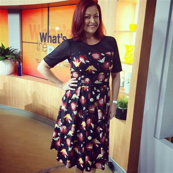 Spotted - Shelly Horton in Night Flight Dress
