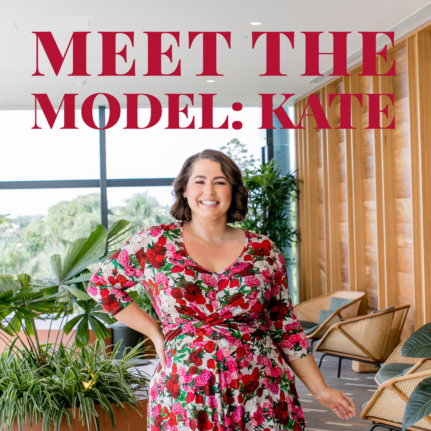 Meet the model... Kate xo