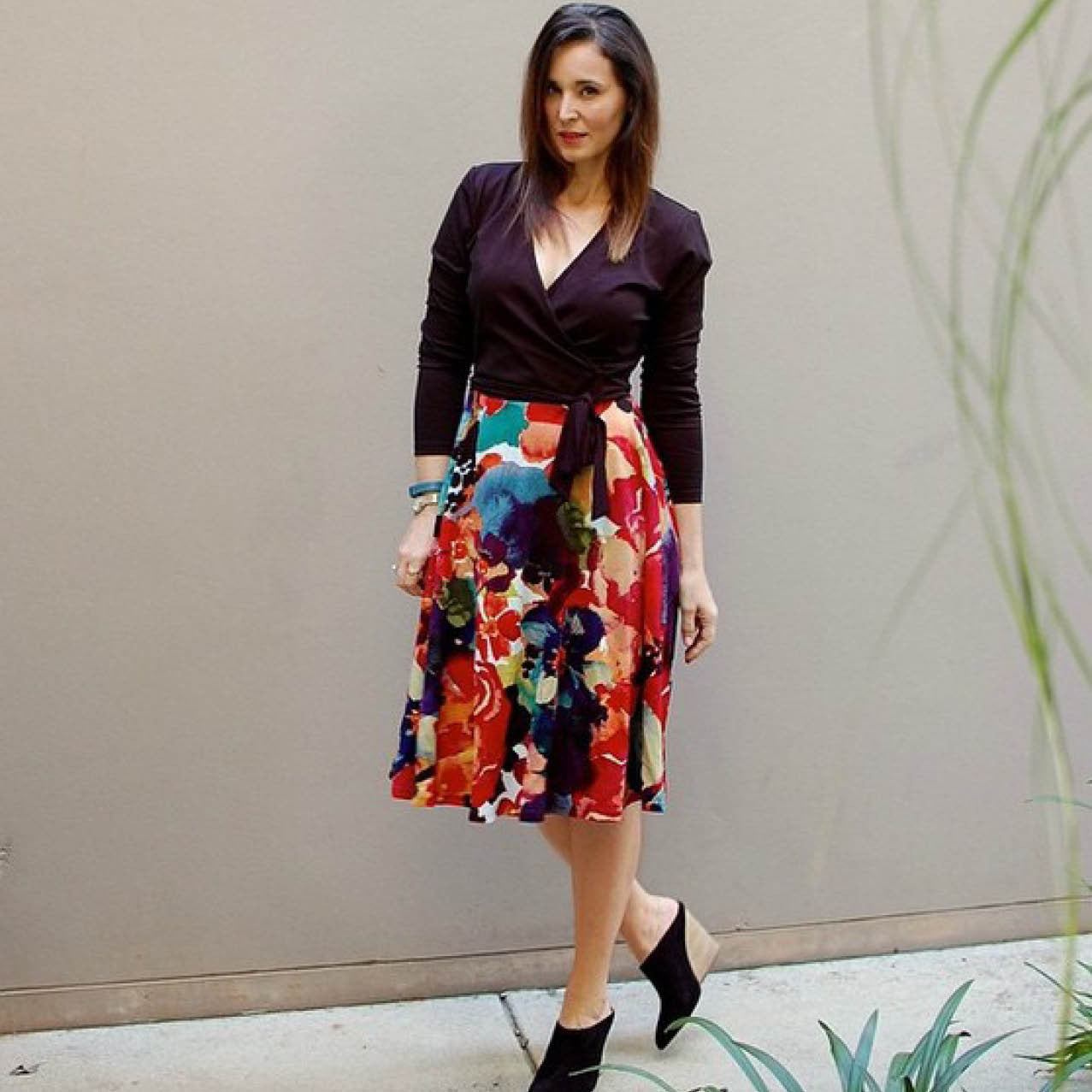 Spotted-Redcliffe Style wearing 1950's Stretch Dress
