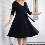 Amelia Dress in black