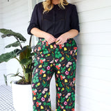 Penelope Pant in hello sunshine black
