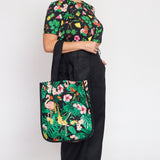 Bits and Bobs Tote in hello sunshine black