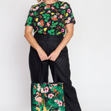 Bits and Bobs Tote in hello sunshine black