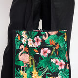 Bits and Bobs Tote in hello sunshine black