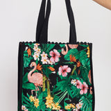 Bits and Bobs Tote in hello sunshine black