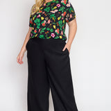 Bianca Pant in black