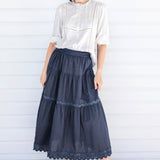 Sally Skirt in navy
