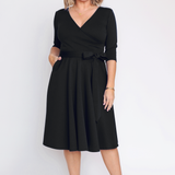 Amelia Dress in black