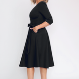 Amelia Dress in black