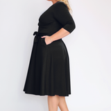 Amelia Dress in black