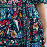 Adeline Dress in truly madly navy