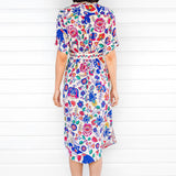 Alison Shirt Dress in folk fairytale cream