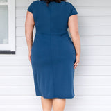 All My Love Dress in teal