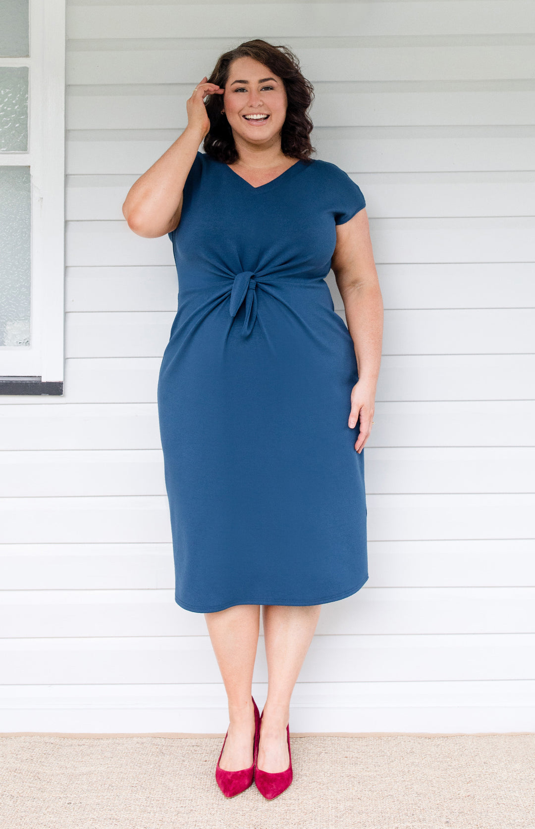 All My Love Dress in teal