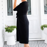 Valentine Dress in black