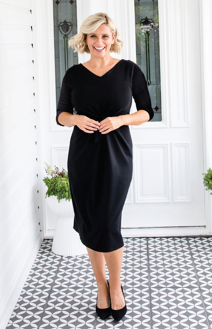 Valentine Dress in black