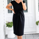 Elegant All My Love black dress by Maiocchi - perfect for work or special occasions