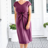 All My Love Dress in plum