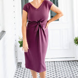 All My Love Dress in plum